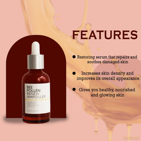 Missha Bee Pollen skin serum (Renew Ampouler) 40 ml dla kobiety