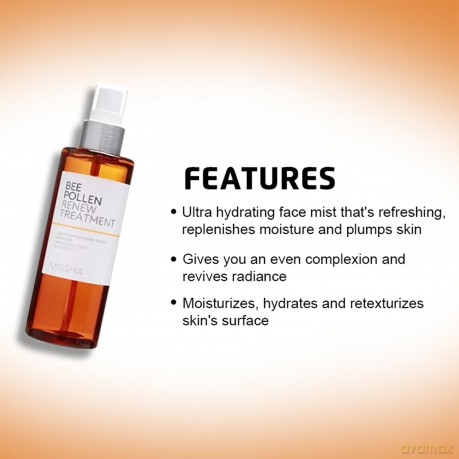 Missha Regenerating skin tonic Bee Pollen (Renew Treatment) 150 ml dla kobiety