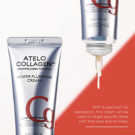 Missha Firming skin cream Atelocollagen 500 (Power Plumping Cream) 40 ml dla kobiety