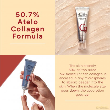 Missha Firming skin cream Atelocollagen 500 (Power Plumping Cream) 40 ml dla kobiety