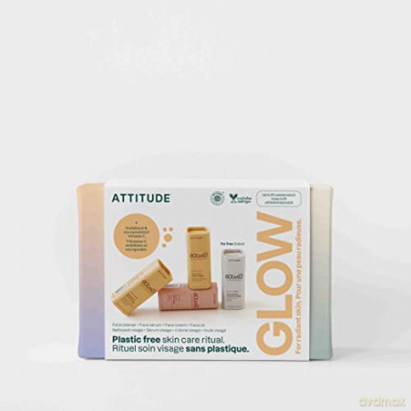 Attitude Oceanly vitamin C brightening skin care gift set dla kobiety
