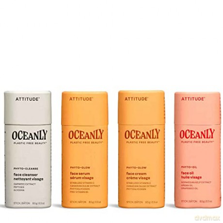 Attitude Oceanly vitamin C brightening skin care gift set dla kobiety