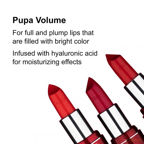PUPA Milano Lipstick for increasing the volume of lips Volume (Enhancing Lipstick) 3.5 ml - Shade: 401 Red Passion dla kobiety