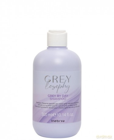 Inebrya Shampoo neutralizing yellow tones of gray and platinum hair Gray By Day (Shampoo) - Volume: 300 ml dla kobiety
