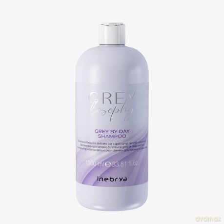 Inebrya Shampoo neutralizing yellow tones of gray and platinum hair Gray By Day (Shampoo) - Volume: 1000 ml dla kobiety