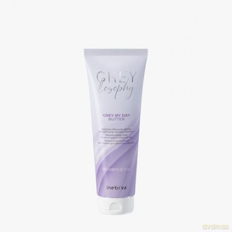 Inebrya Mask for gray and platinum hair Gray By Day (Butter) - Volume: 250 ml dla kobiety