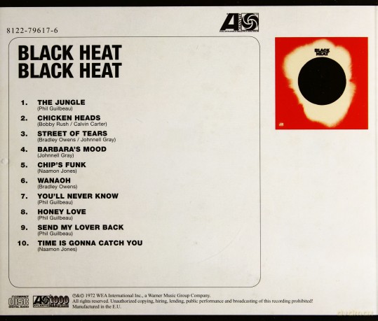 Black Heat: Black Heat [CD]