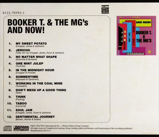 Booker T&The Mg's: And Now! [CD]