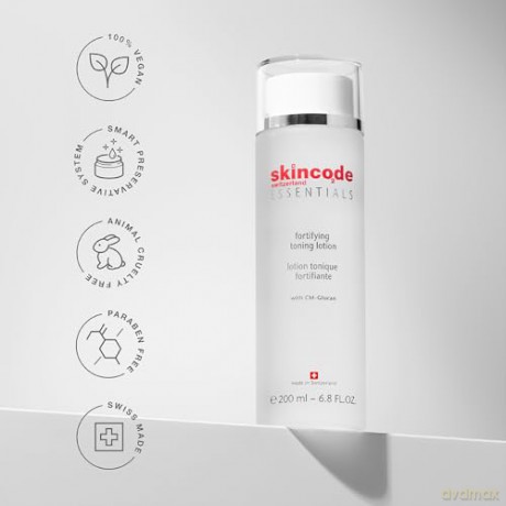Skincode Cleansing skin tonic Essentials (Fortifying Toning Lotion) 200 ml dla kobiety