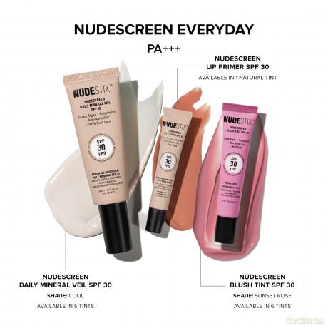 Nudestix Protective toning skin cream SPF 30 Nudescreen (Daily Mineral Veil) 50 ml - Shade: Cool dla kobiety