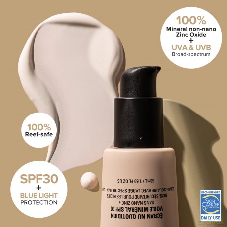 Nudestix Protective toning skin cream SPF 30 Nudescreen (Daily Mineral Veil) 50 ml - Shade: Cool dla kobiety