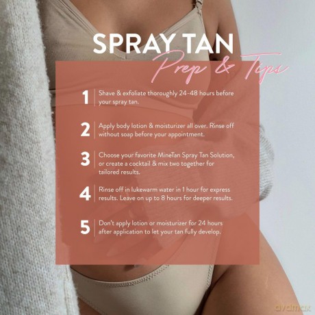 Minetan Self-tanning liquid for an ultra-dark tan Dark Ash (Pro Spray Mist) 1000 ml dla kobiety