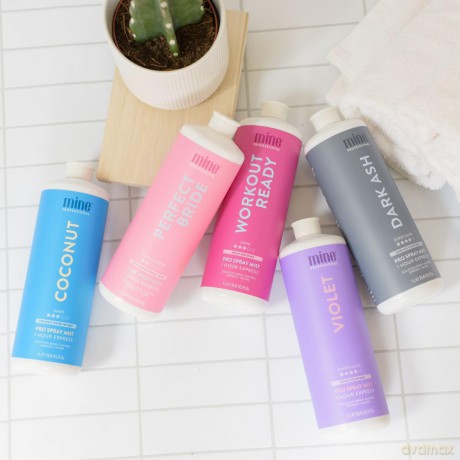 Minetan Self-tanning liquid for an ultra-dark tan Dark Ash (Pro Spray Mist) 1000 ml dla kobiety
