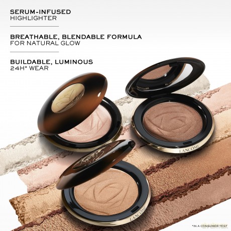 Lancôme Powder highlighter with serum Teint Idole Ultra Wear (Skin Transforming Highlighter) 10 g - Shade: 01 Light Glow dla kobiety