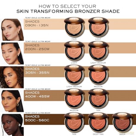 Lancôme Bronzer with serum Teint Idole Ultra Wear (Skin Transforming Bronzer) 10 g - Shade: 01 Fair dla kobiety