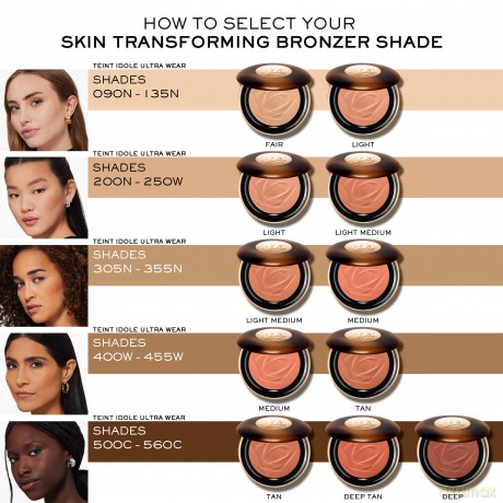 Lancôme Bronzer with serum Teint Idole Ultra Wear (Skin Transforming Bronzer) 10 g - Shade: 04 Medium dla kobiety