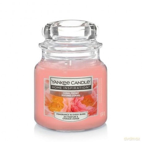 Yankee Candle Scented candle Home Inspiration small Coral Peony 104 g unisex