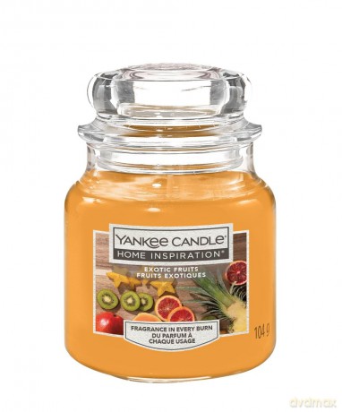 Yankee Candle Scented candle Home Inspiration small Exotic Fruits 104 g unisex
