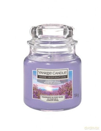 Yankee Candle Scented candle Home Inspiration small Lavender Beach 104 g unisex