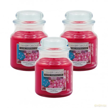 Yankee Candle Scented candle Home Inspiration small Pink Pine 104 g unisex