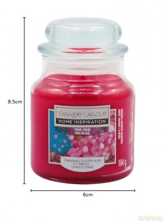 Yankee Candle Scented candle Home Inspiration small Pink Pine 104 g unisex