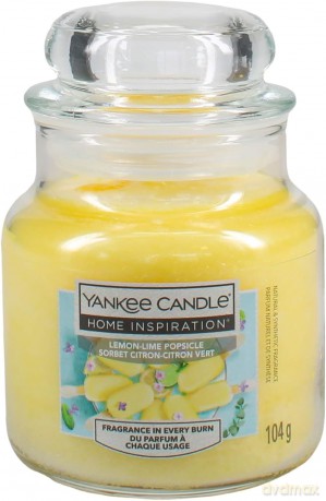 Yankee Candle Scented candle Home Inspiration small Lemon Lime Popsicle 104 g unisex
