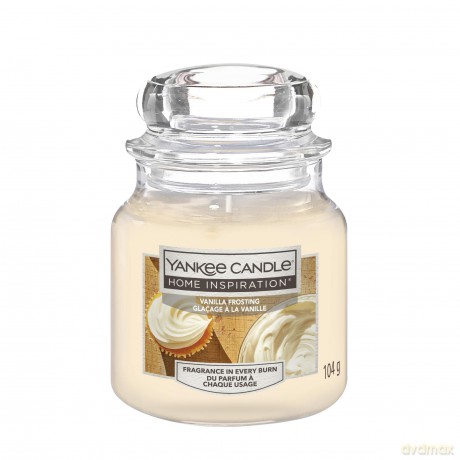 Yankee Candle Scented candle Home Inspiration small Vanilla Frosting 104 g unisex