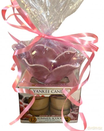 Yankee Candle Scented candle Home Inspiration small Soft Cotton 104 g unisex