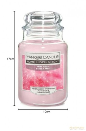 Yankee Candle Scented candle Home Inspiration large Fairy Floss 538 g unisex
