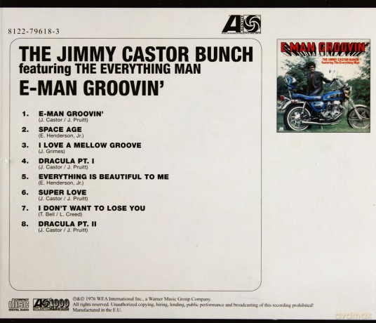 The Jimmy Castor Bunch: E-Man Groovin' [CD]