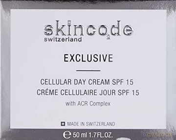 Skincode Daily moisturizing skin cream SPF 15 Exclusive (Cellular Day Cream) 50 ml dla kobiety