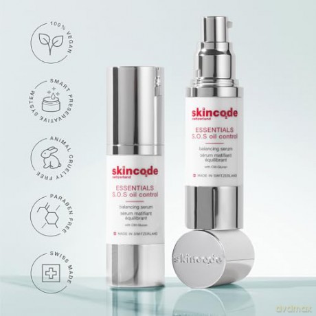 Skincode Skin serum Essentials SOS Oil Control (Balancing Serum) 30 ml dla kobiety