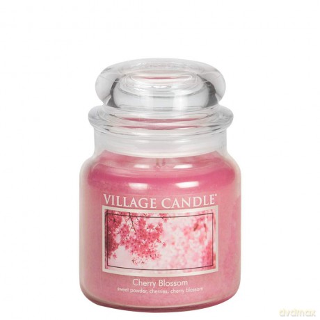Village Candle Scented candle in glass Cherry blossom (Cherry Blossom) 397 g