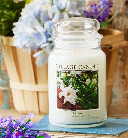 Village Candle Scented candle in glass Gardenia 602 g unisex