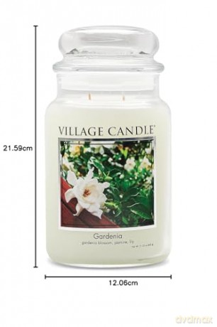 Village Candle Scented candle in glass Gardenia 602 g unisex
