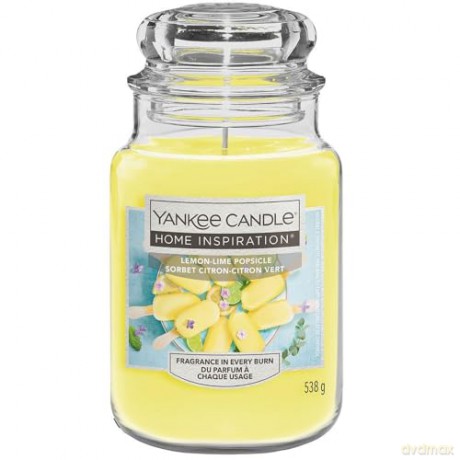 Yankee Candle Scented candle Home Inspiration large Lemon Lime Popsicle 538 g unisex