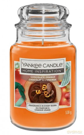 Yankee Candle Scented candle Home Inspiration large Chocolate Orange 538 g