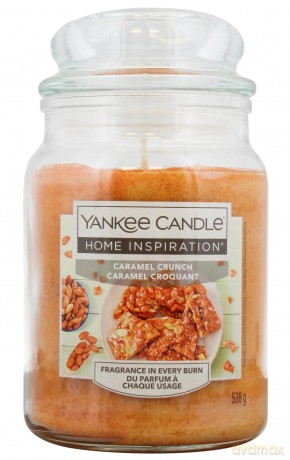 Yankee Candle Scented candle Home Inspiration large Caramel Crunch 538 g unisex