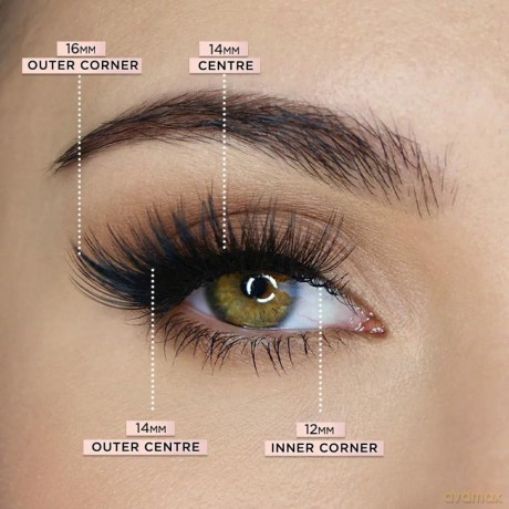 SOSU Cosmetics Tufted false eyelashes 12-16 mm Hidden Agenda (Undetectable Lashes) dla kobiety