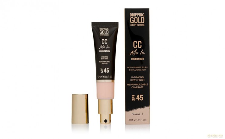 Dripping Gold Light moisturizing makeup and CC cream SPF 45 Me In (CC Foundation) 32 ml - Shade: 00 Vanilla dla kobiety
