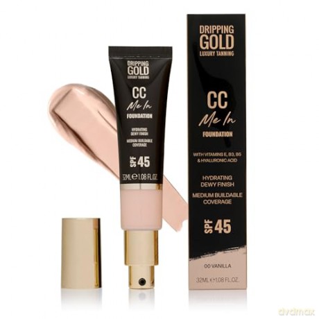 Dripping Gold Light moisturizing makeup and CC cream SPF 45 Me In (CC Foundation) 32 ml - Shade: 00 Vanilla dla kobiety