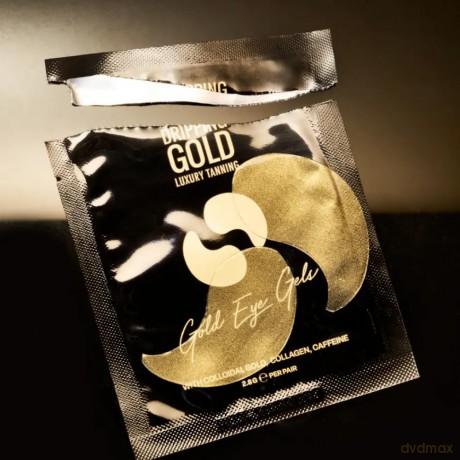 Dripping Gold Stimulating gel eye pads (Gold Eye Gels) 5 pcs dla kobiety