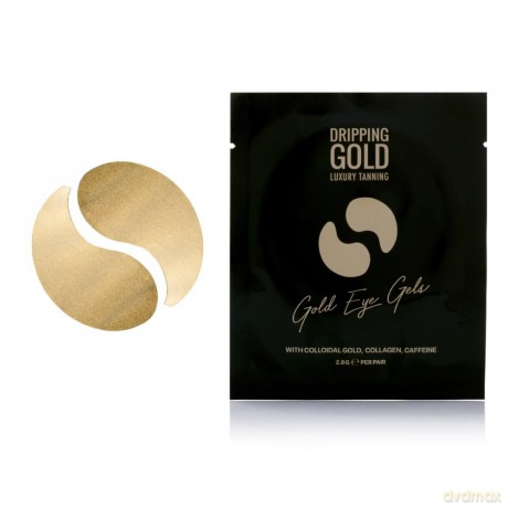 Dripping Gold Stimulating gel eye pads (Gold Eye Gels) 5 pcs dla kobiety