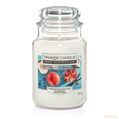 Yankee Candle Scented candle Home Inspiration large Pomegranate Coconut 538 g unisex