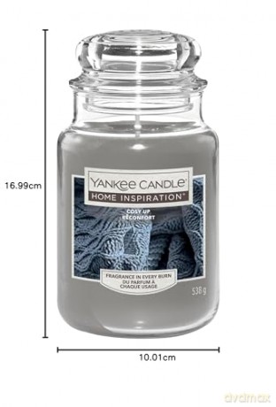 Yankee Candle Scented candle Home Inspiration large Cozy Up 538 g unisex