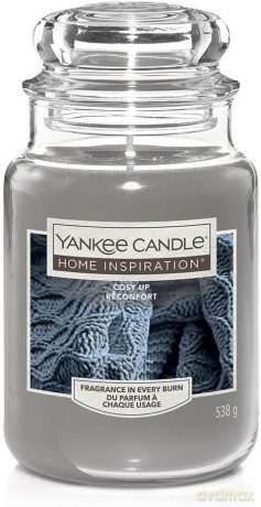 Yankee Candle Scented candle Home Inspiration large Cozy Up 538 g unisex