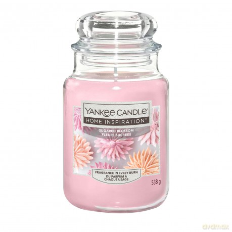 Yankee Candle Scented candle Home Inspiration large Sugared Blossom 538 g unisex