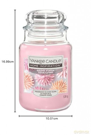 Yankee Candle Scented candle Home Inspiration large Sugared Blossom 538 g unisex