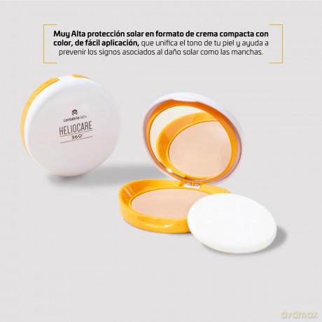 Heliocare Compact make-up SPF 50 (Oil-Free Compact) 10 g - Shade: Pearl dla kobiety