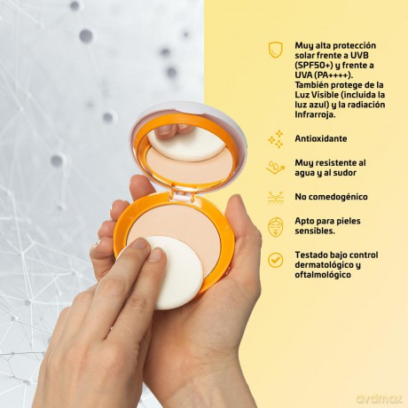 Heliocare Compact make-up SPF 50 (Oil-Free Compact) 10 g - Shade: Pearl dla kobiety